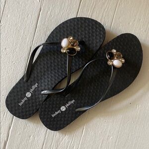 New! Lindsay Phillips Kelli flip flops size 8